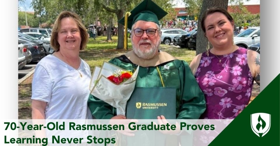 Childress header Kemp Childress, graduating at 70 years old
