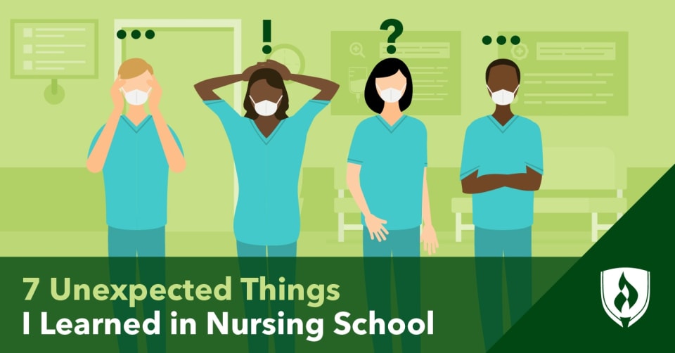 illustration of nurses in scrubs looking shocked