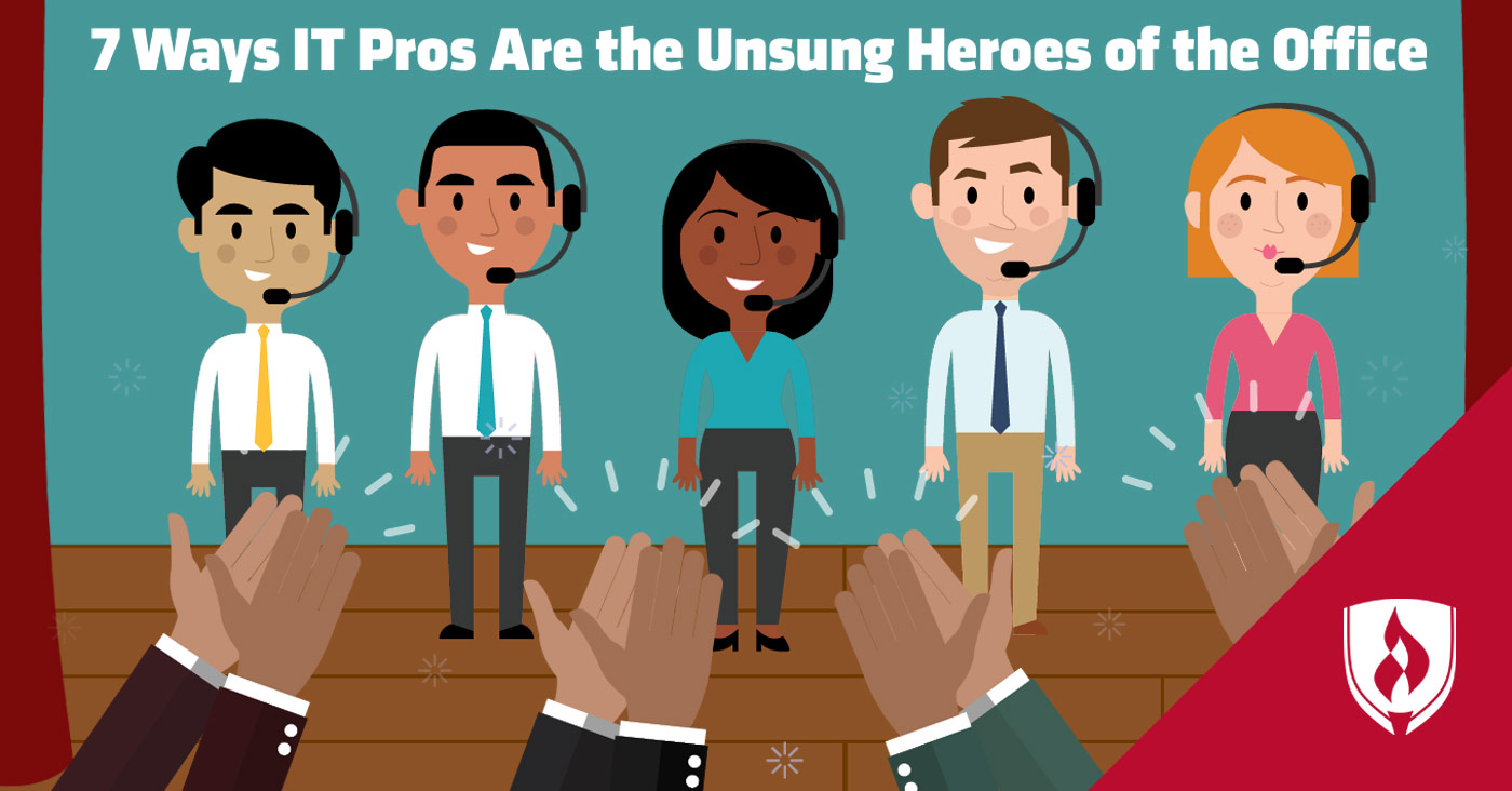 IT pros heroes